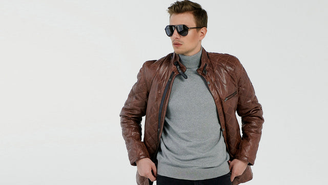 Große Auswahl an Herren Lederjacken CBL Onlineshop. Kauf auf Rechnung mit Klarna möglich.