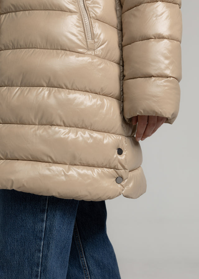 Steppjacke recycelt