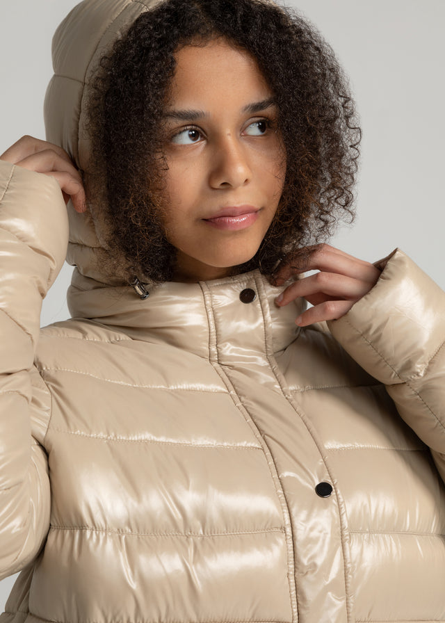 Steppjacke recycelt