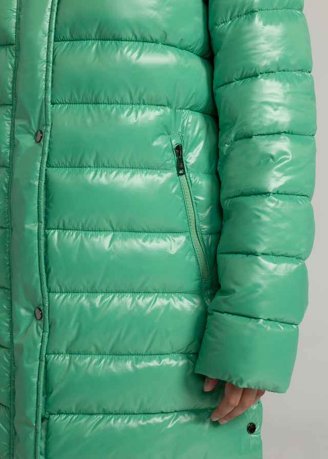 Steppjacke recycelt