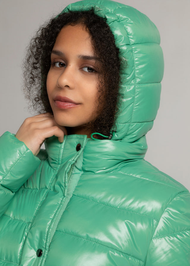 Steppjacke recycelt