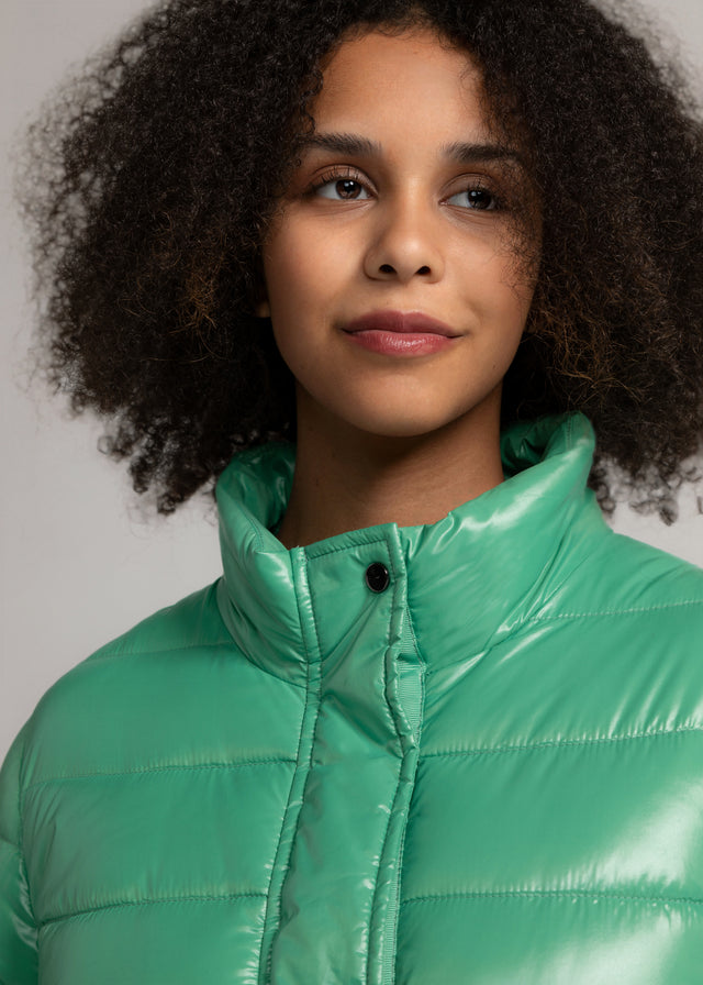 Steppjacke recycelt