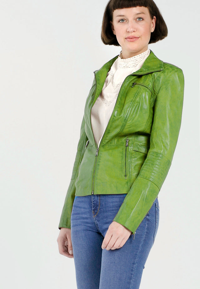 Lederjacke