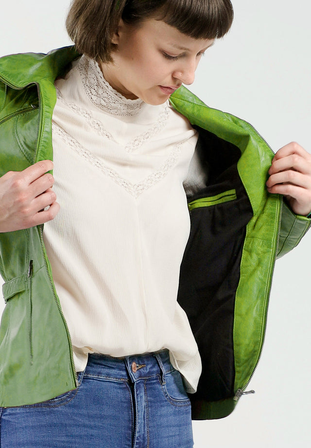Lederjacke
