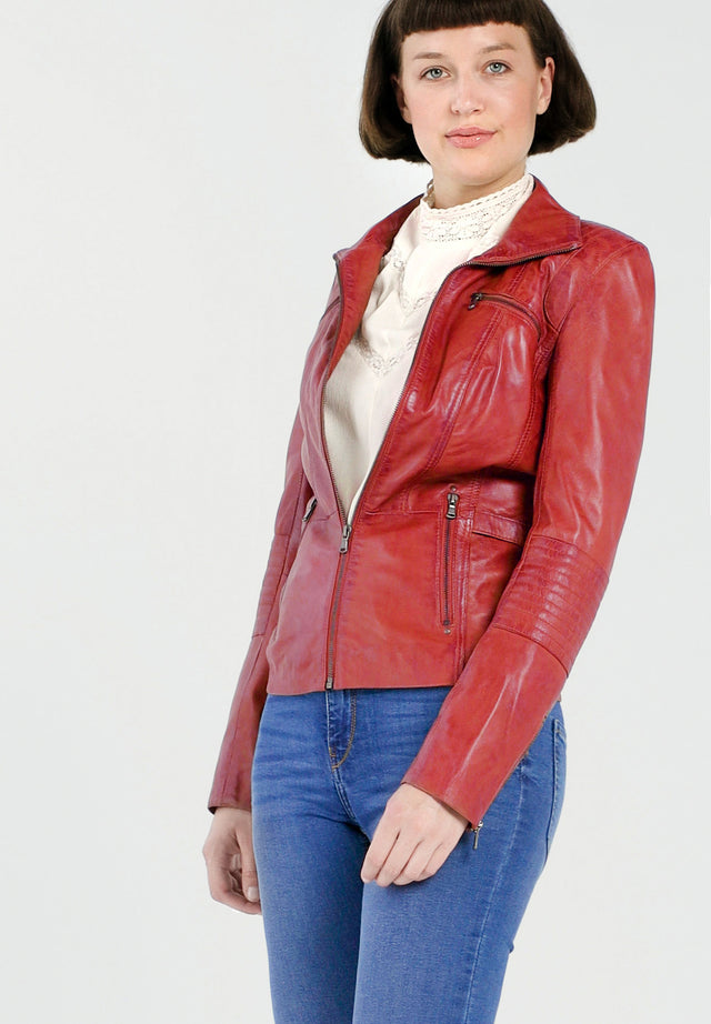 Lederjacke