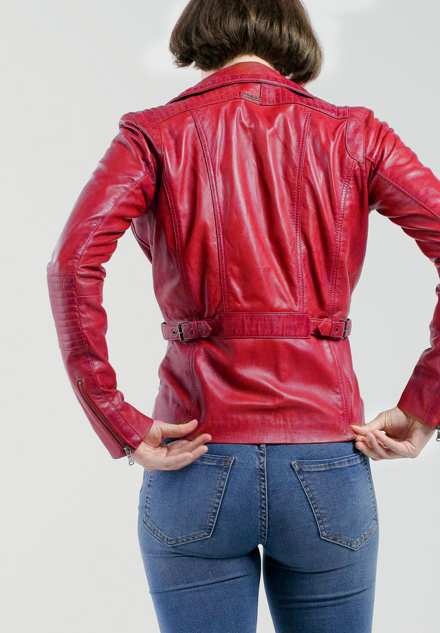 Lederjacke