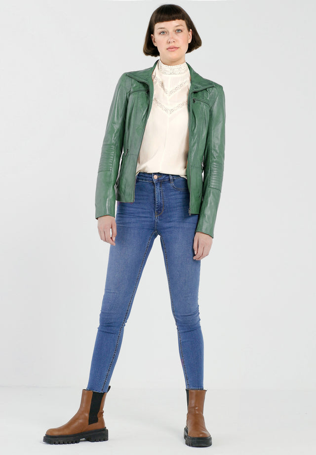 Lederjacke