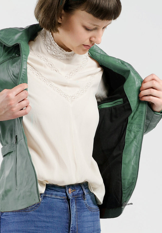 Lederjacke