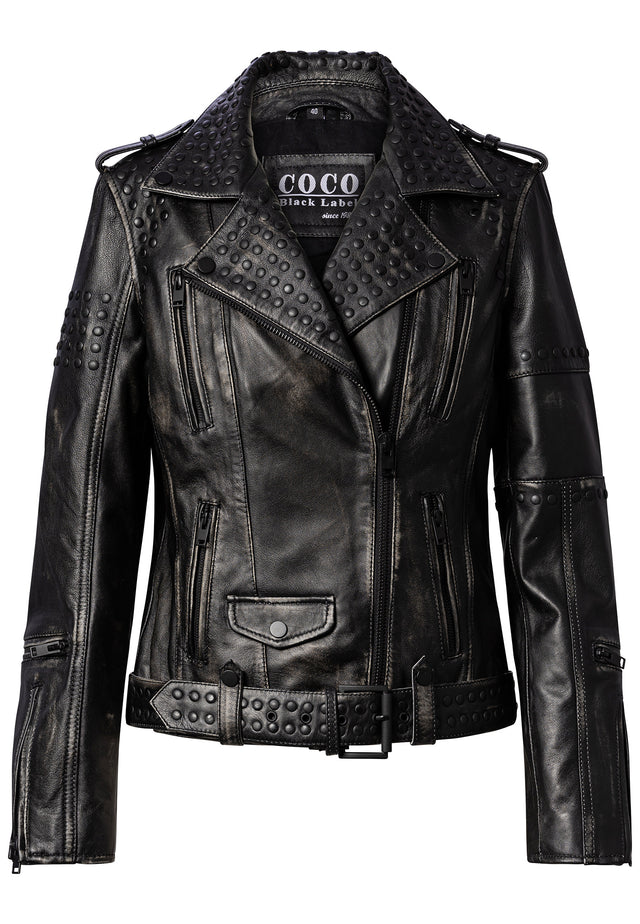 Lederjacke