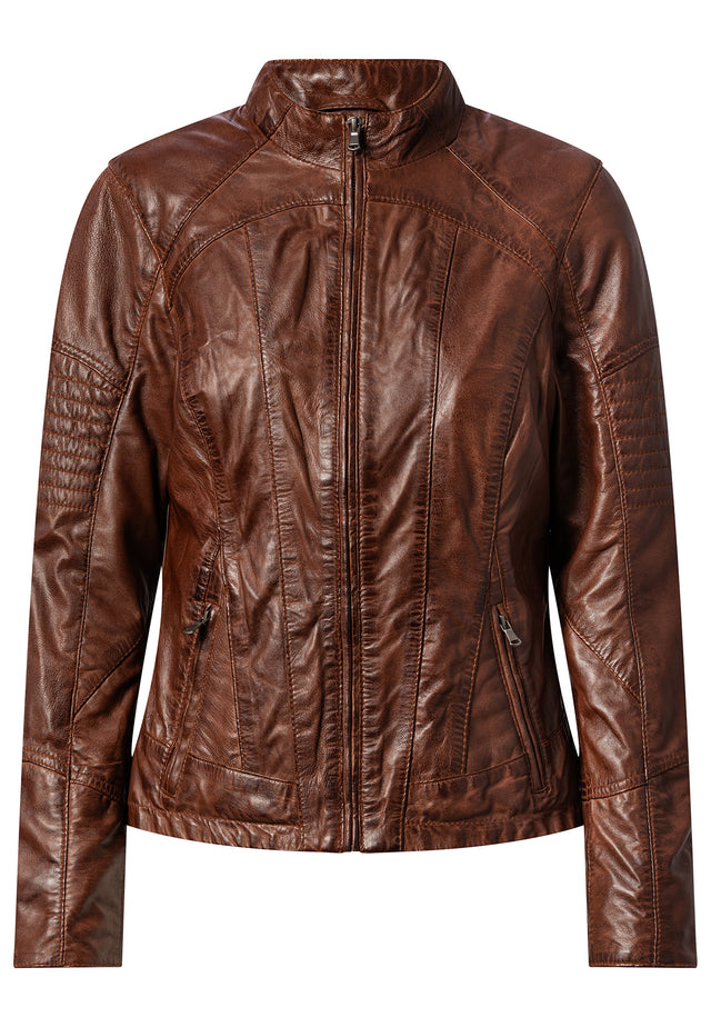 Lederjacke