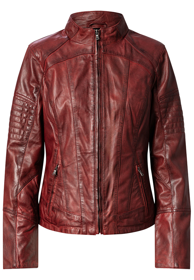 Lederjacke