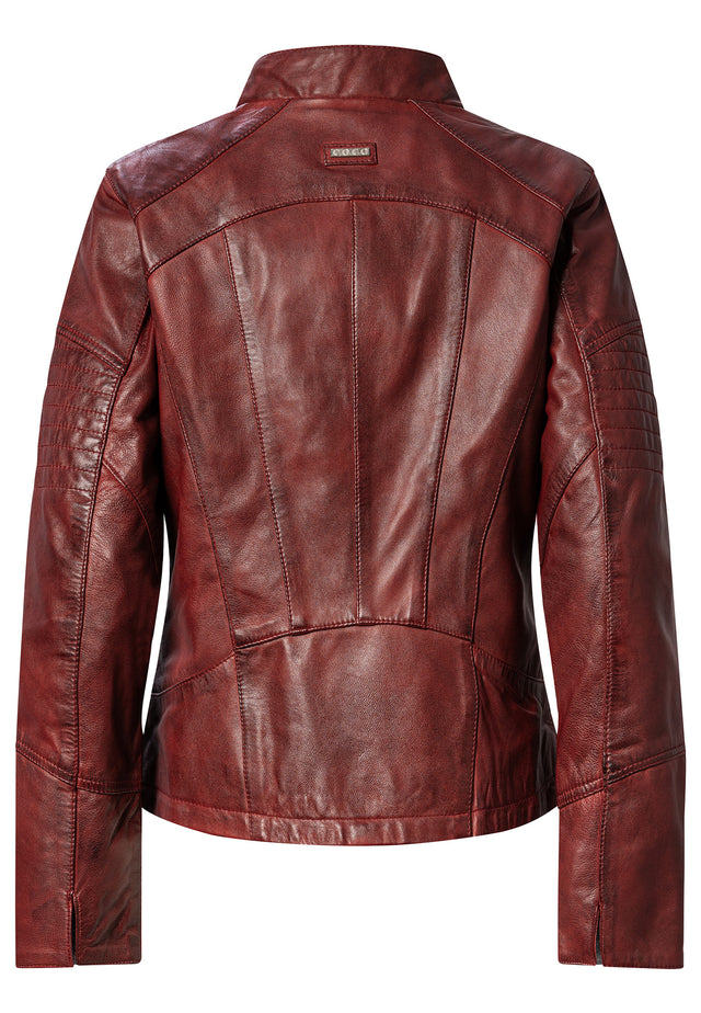 Lederjacke