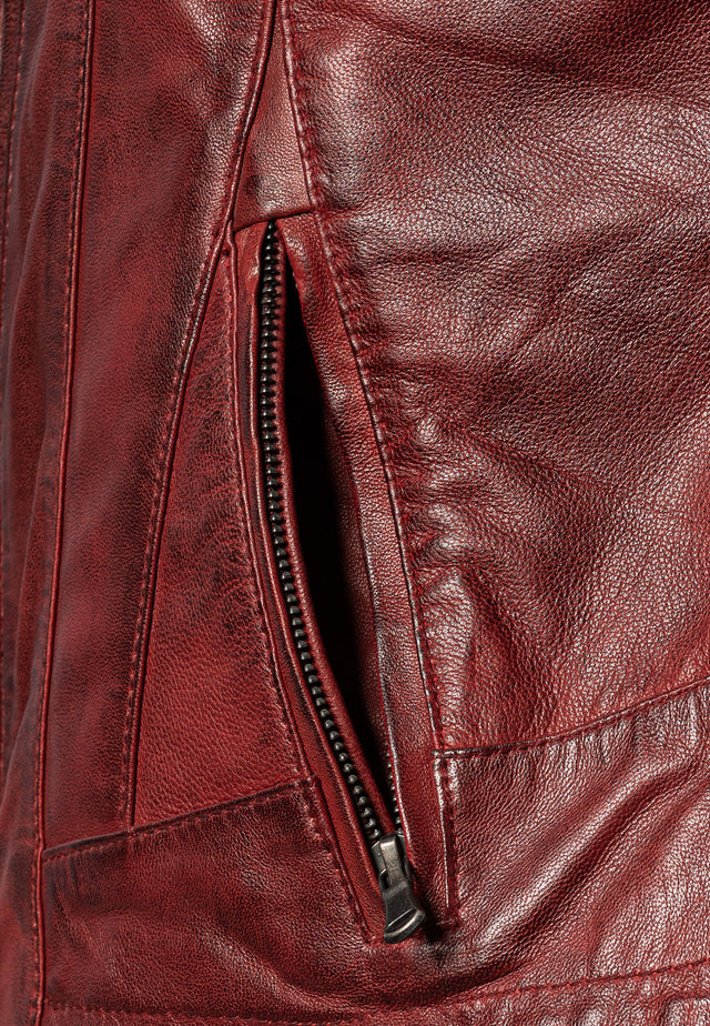 Lederjacke