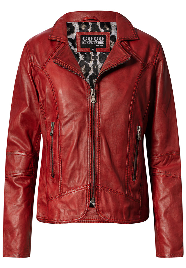 Lederjacke