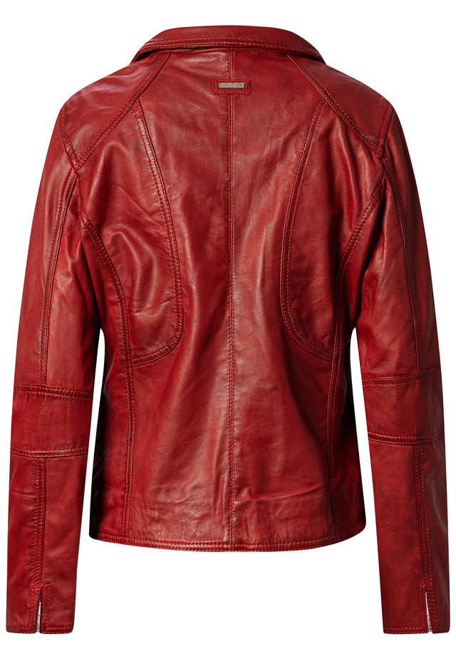 Lederjacke