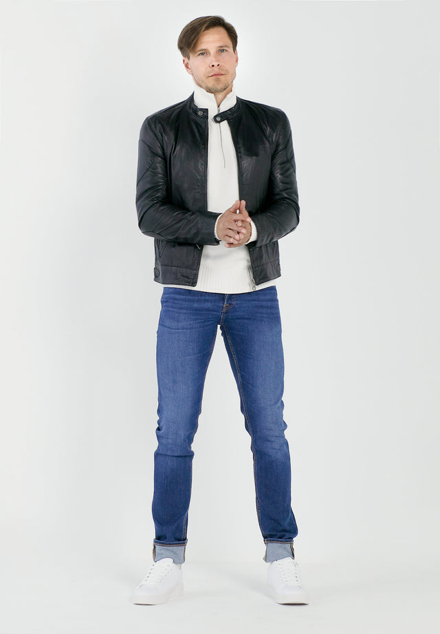 Lederjacke