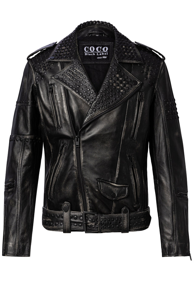 Lederjacke