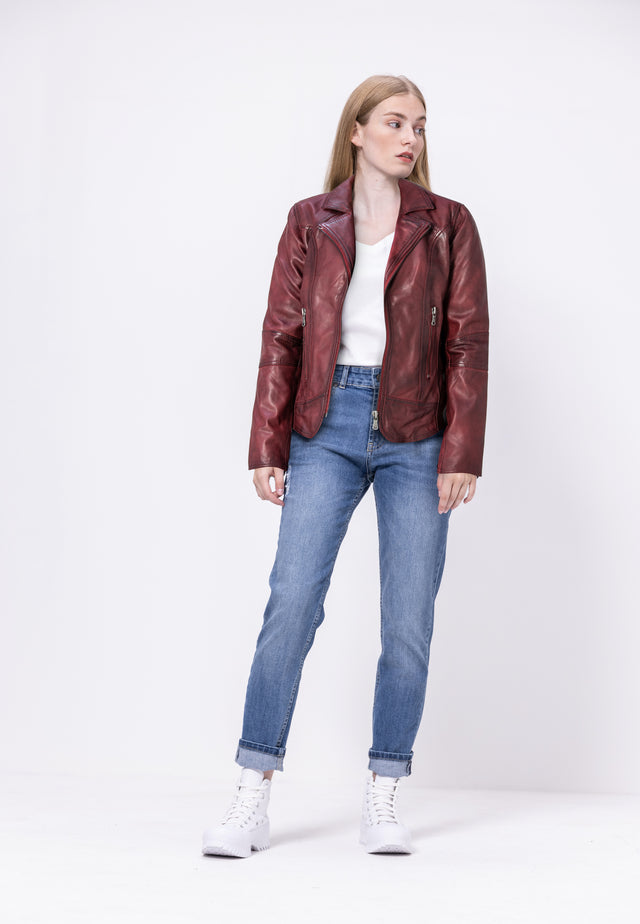 Lederjacke