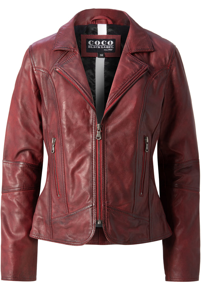 Lederjacke