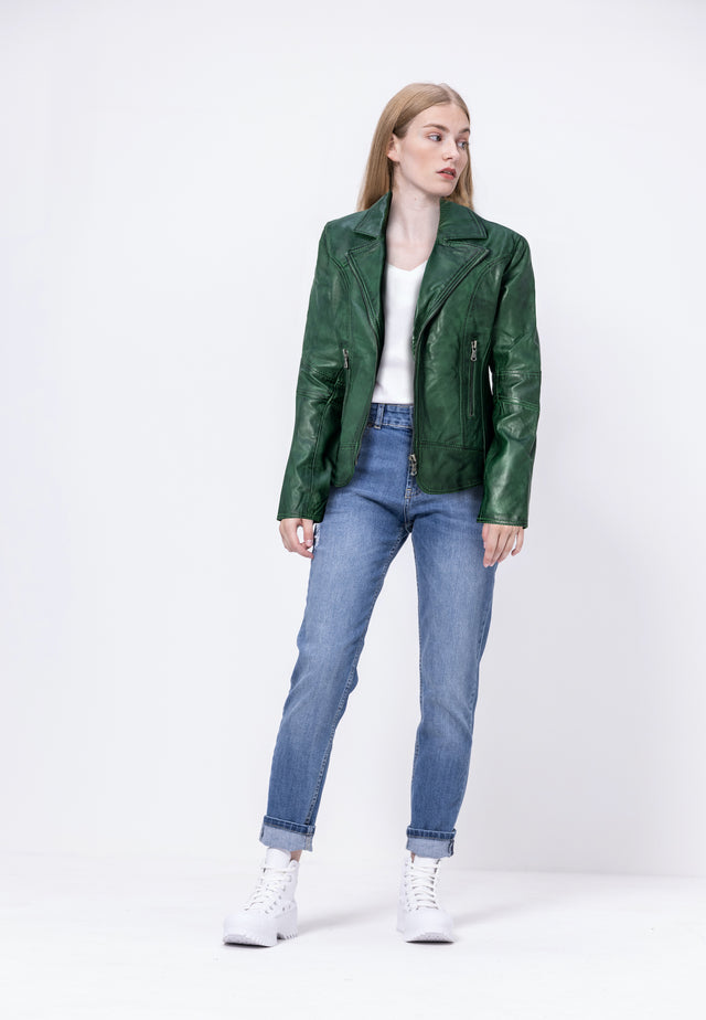 Lederjacke