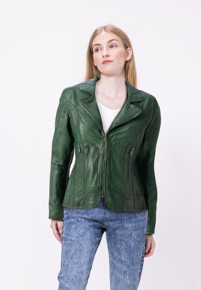 Lederjacke