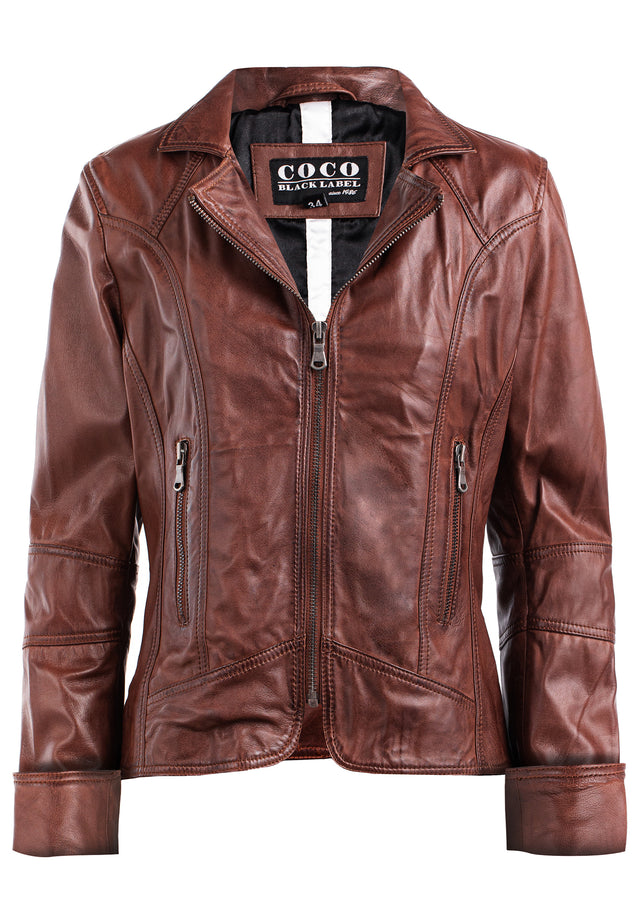 Lederjacke