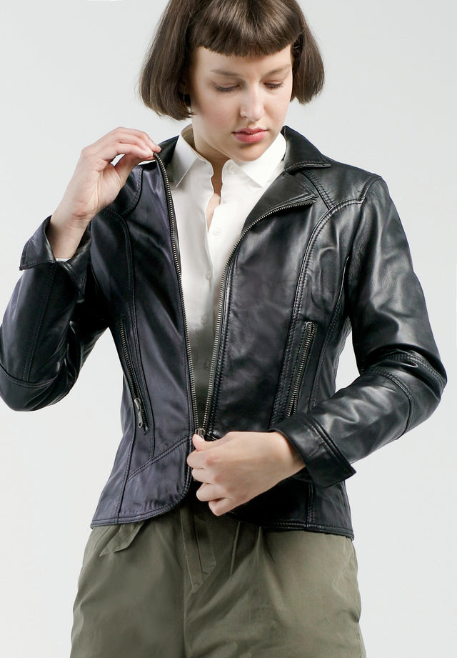 Lederjacke