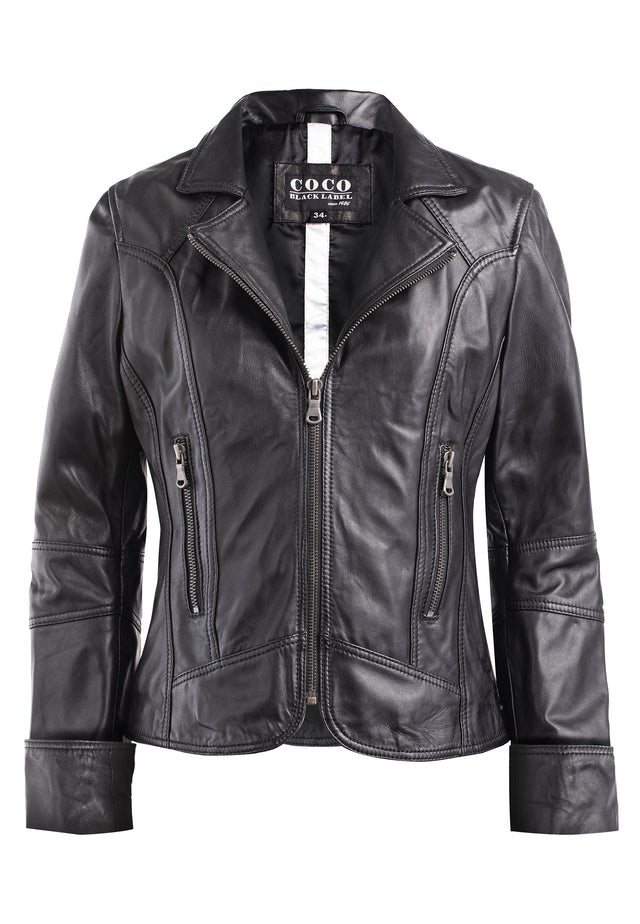 Lederjacke