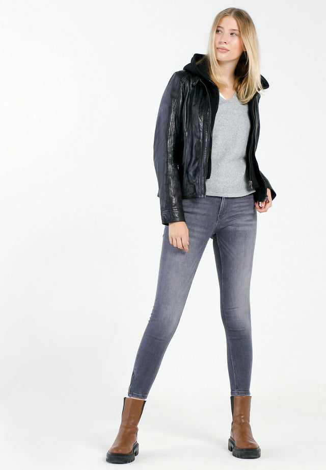 Lederjacke