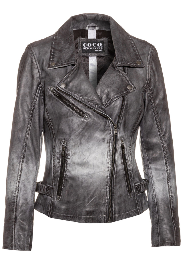 Lederjacke