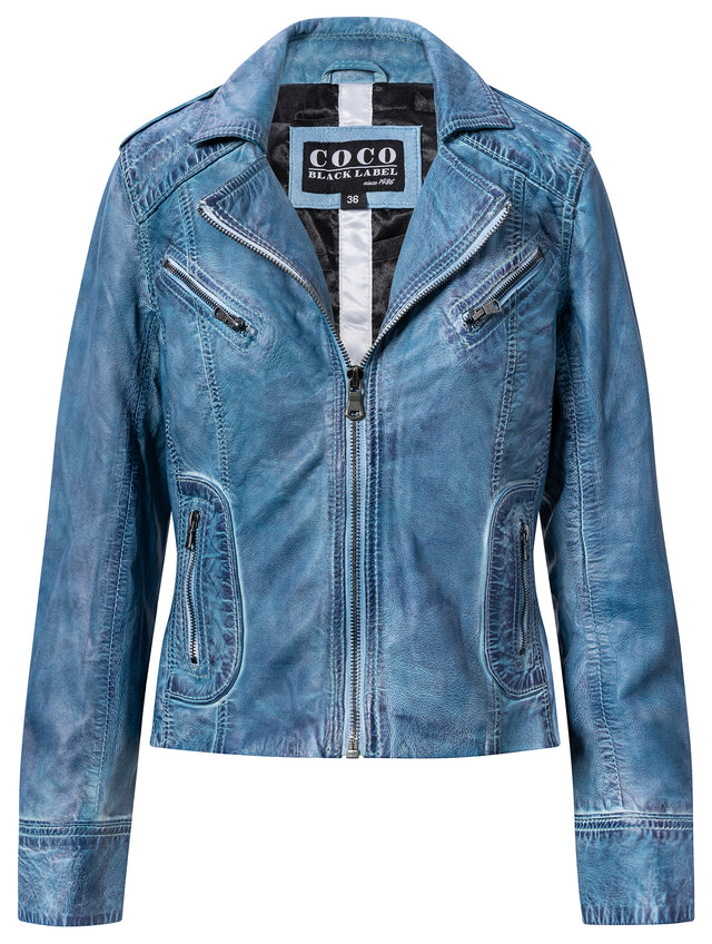 Lederjacke