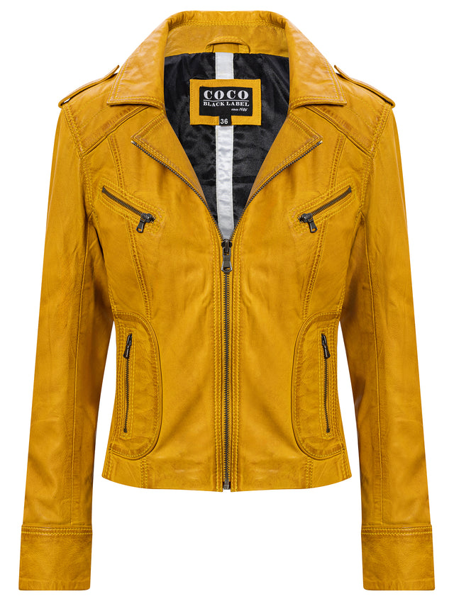 Lederjacke