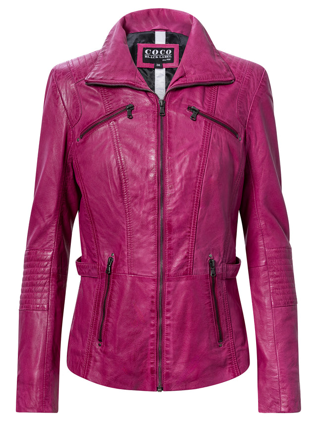 Lederjacke