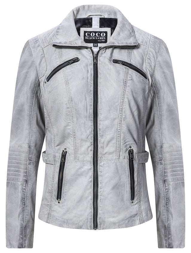 Lederjacke