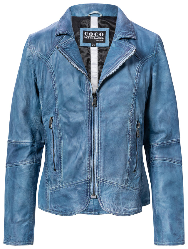 Lederjacke