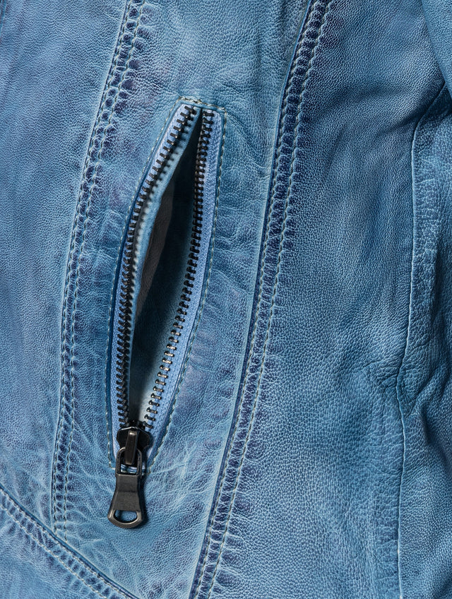 Lederjacke