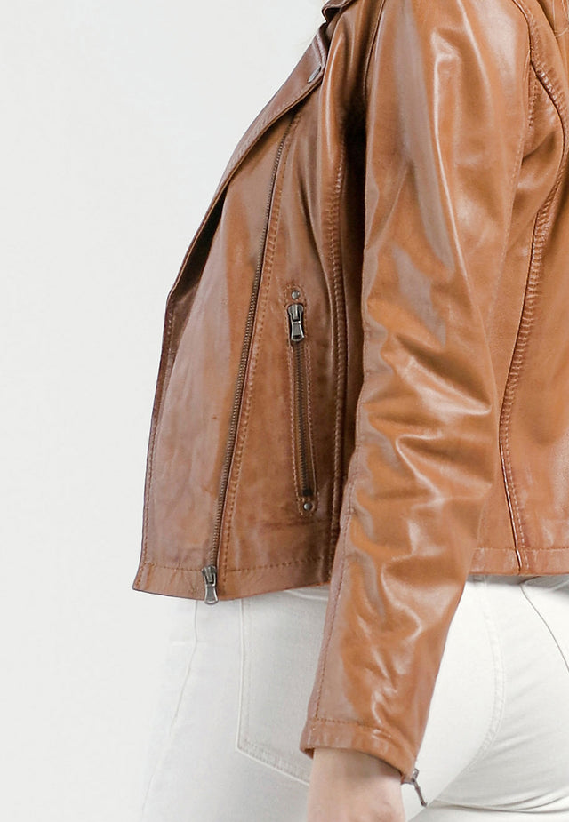 Lederjacke