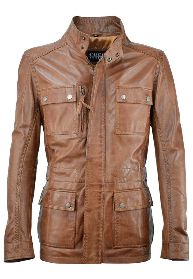 Lederjacke