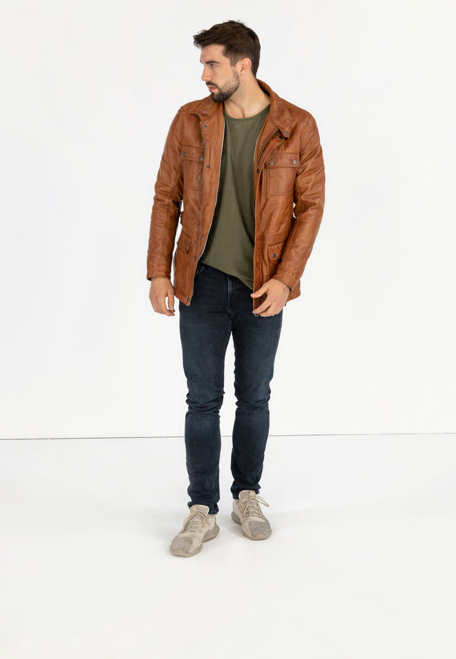 Lederjacke