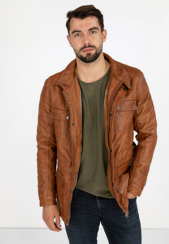 Lederjacke