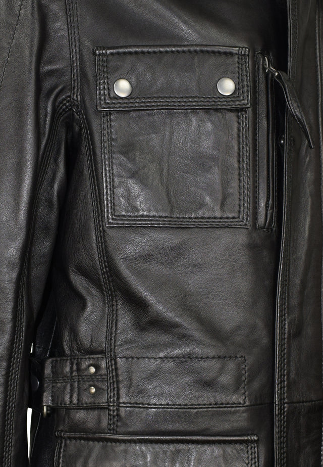 Lederjacke
