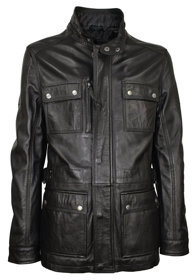 Lederjacke