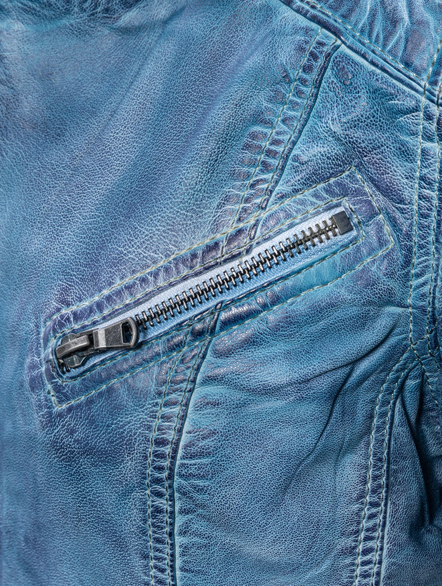 Lederjacke