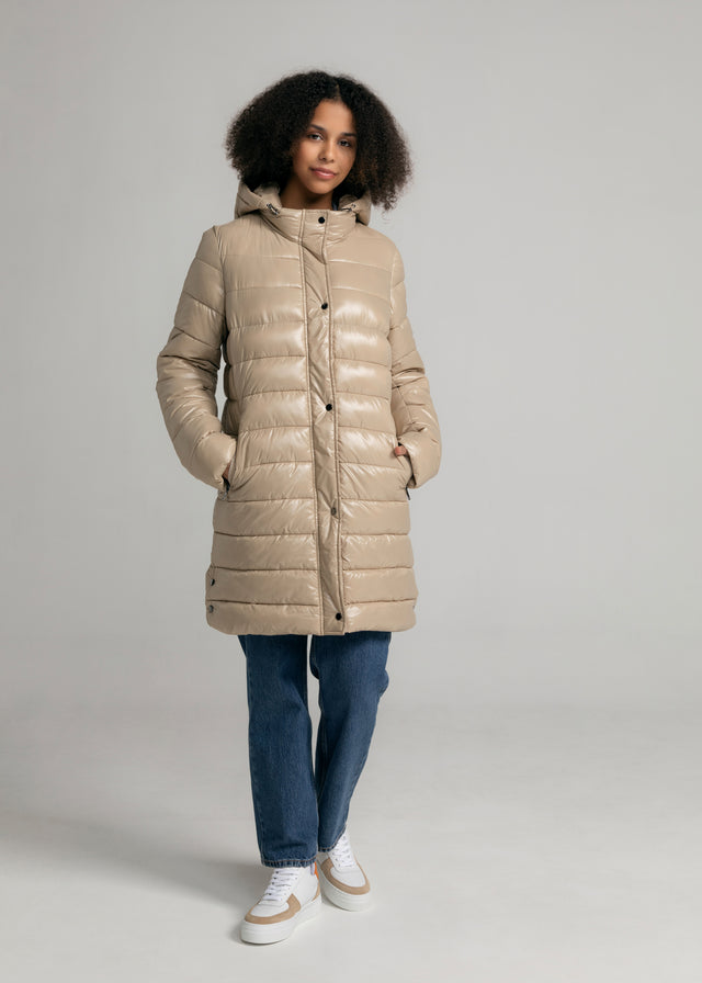 Steppjacke recycelt