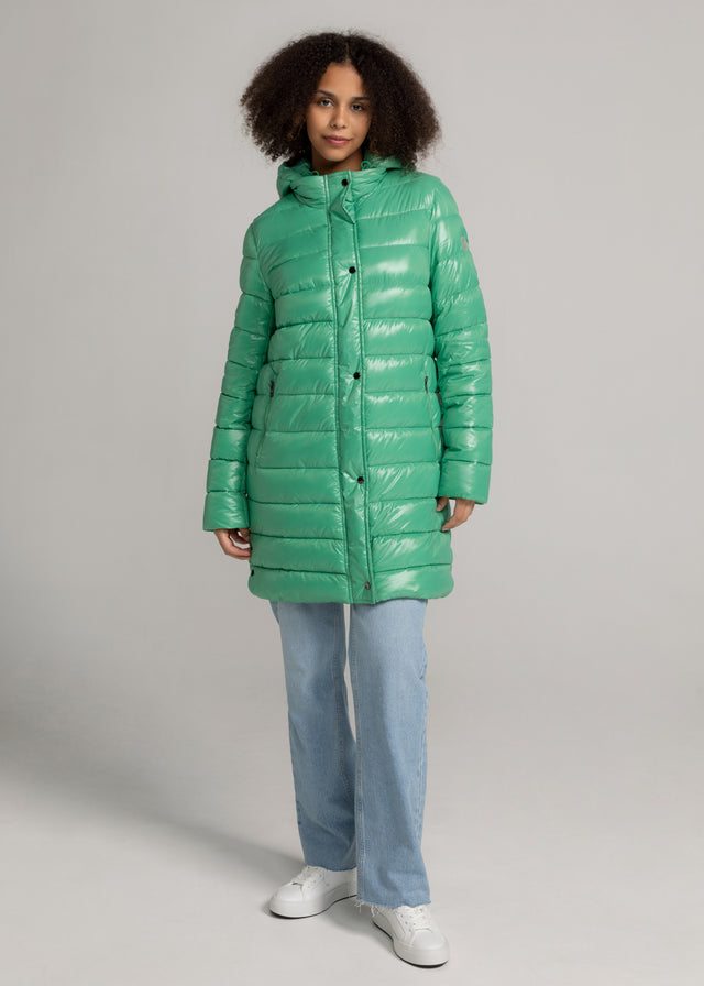 Steppjacke recycelt