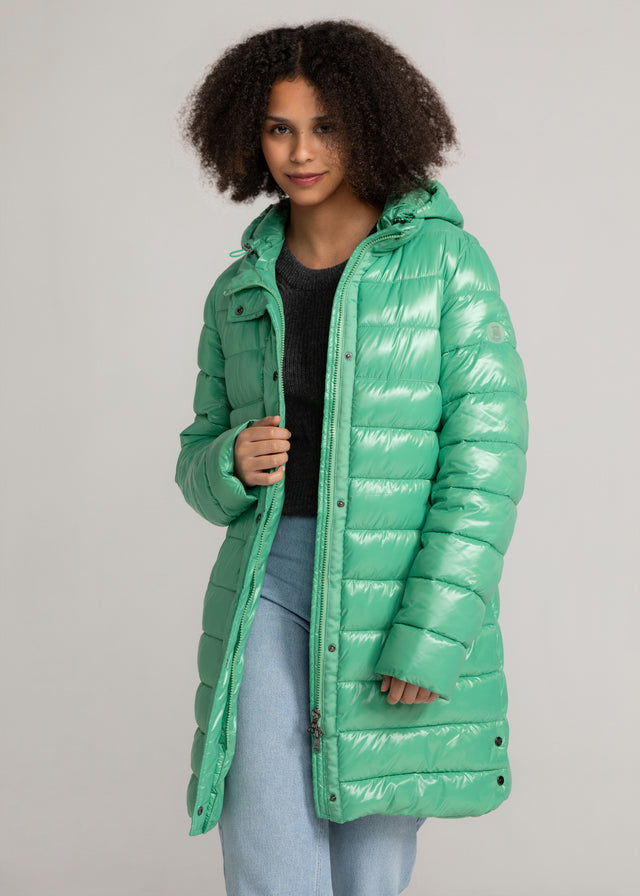 Steppjacke recycelt