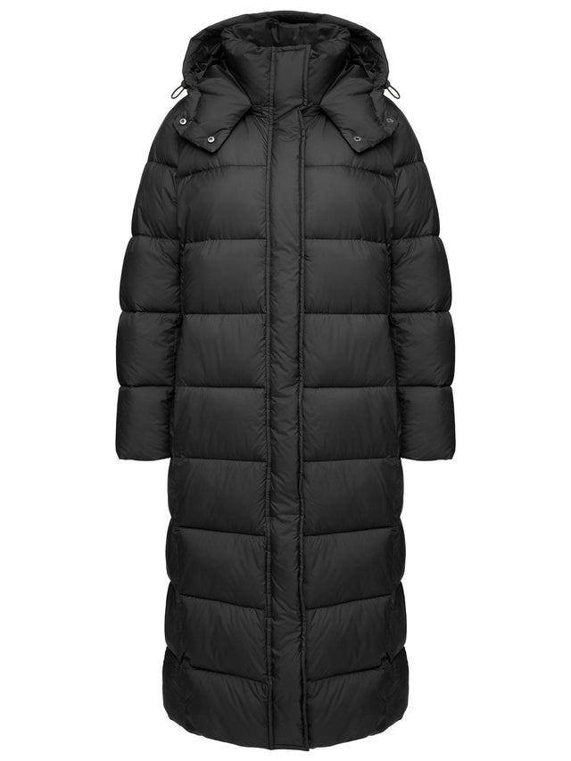 Damen Steppmantel schwarz