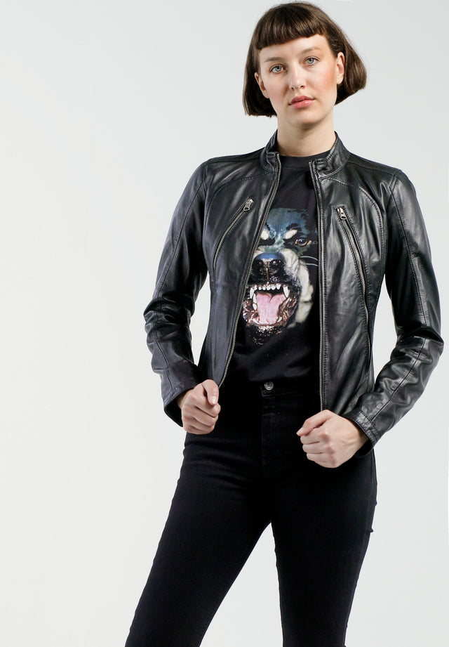 Lederjacke
