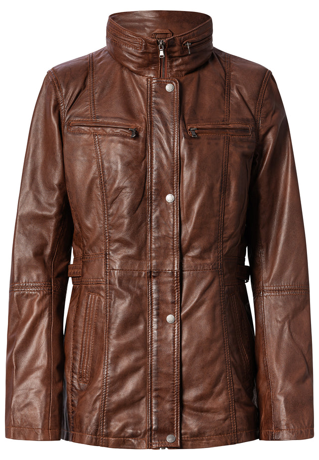 Lederjacke