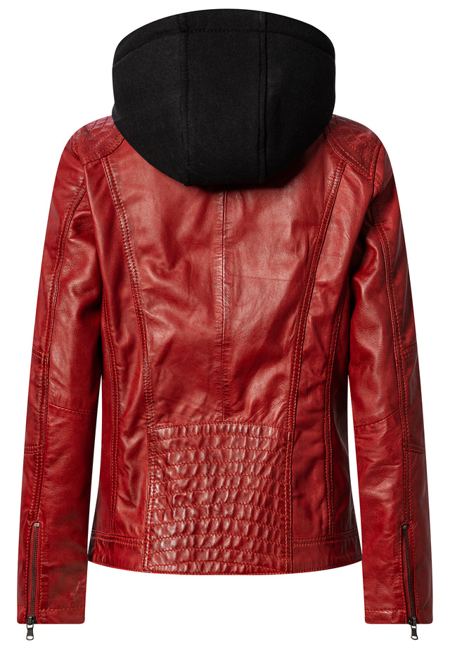 Lederjacke